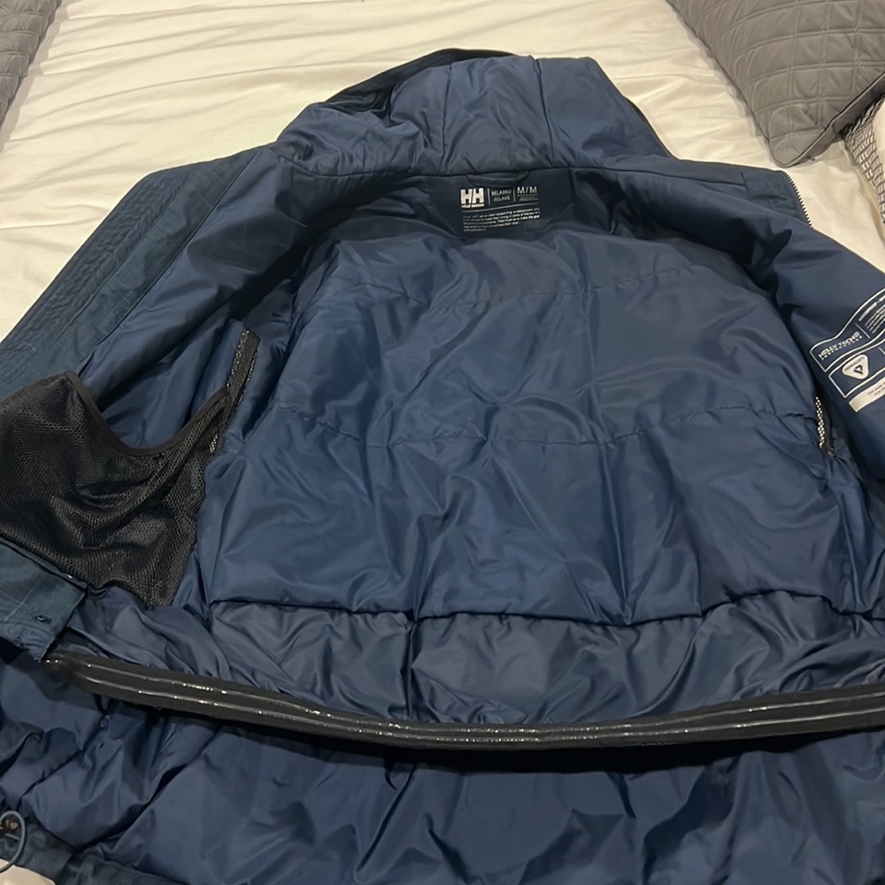 Helly Hansen Navy Ski Jacket Mens Medium (Brand New) - Picture 5 of 7